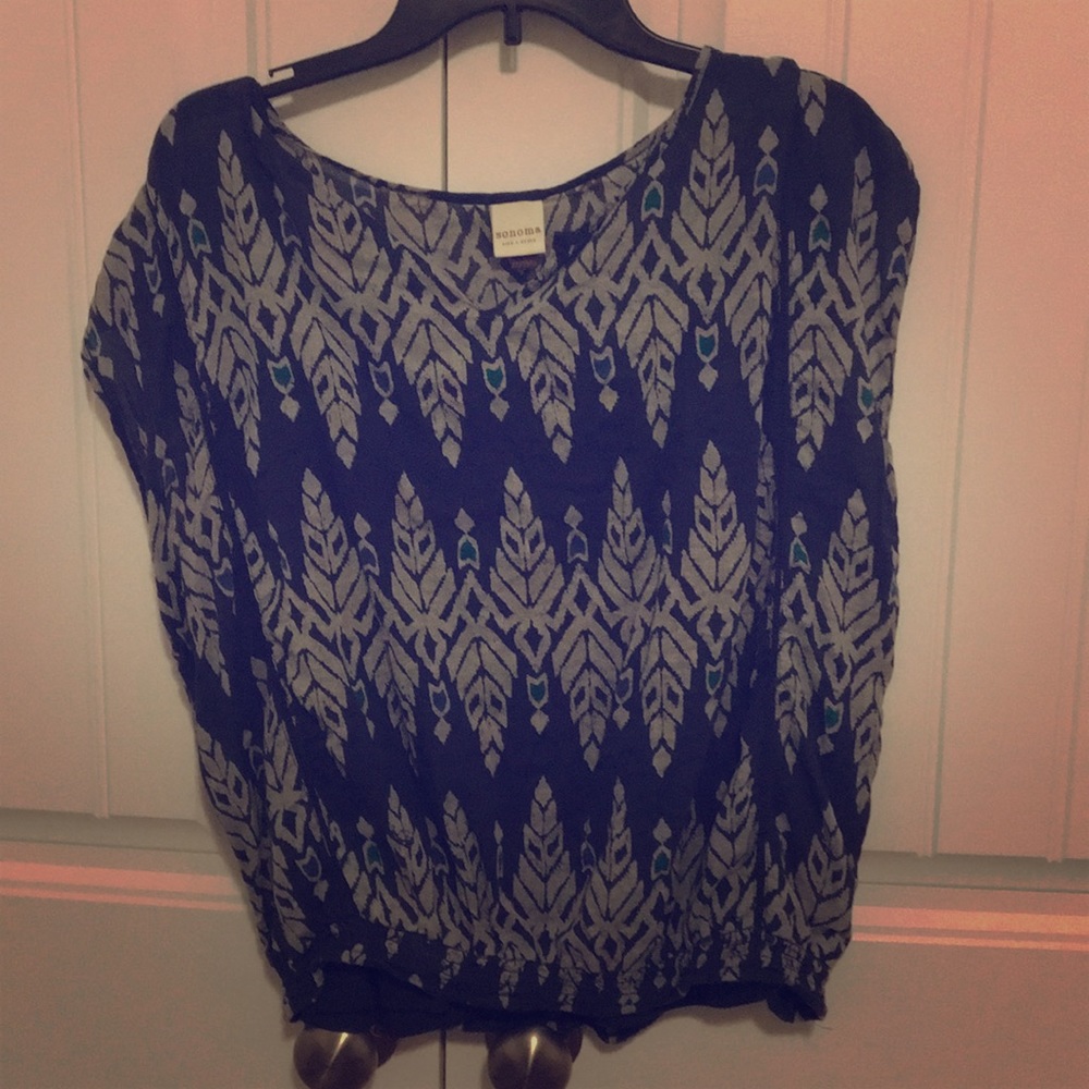 Sonoma bubble blouse!